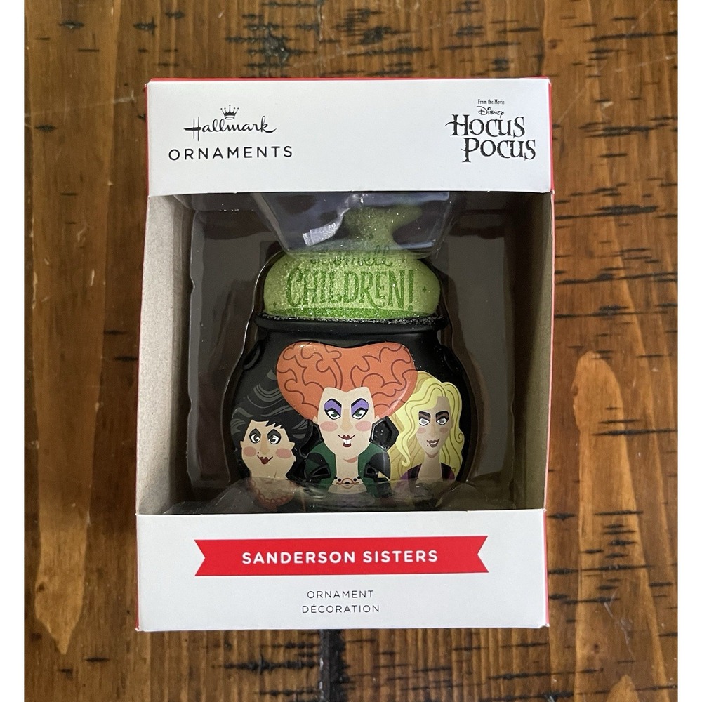 Hallmark Ornaments Disney Hocus Pocus Sanderson Sister-3HCM2169-NIB